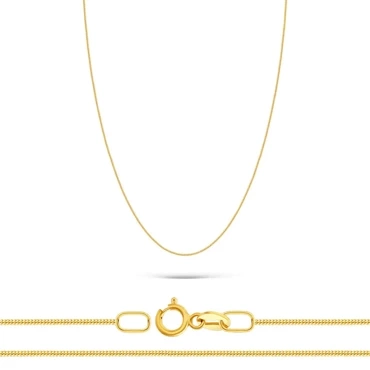 złoty łańcuszek pancerka